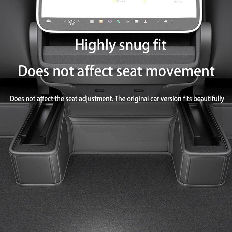 For Tesla Model Y Juniper 2025 Nappa Leather Front and rear Under seat corner protectors vehicle Car Interior Accessories