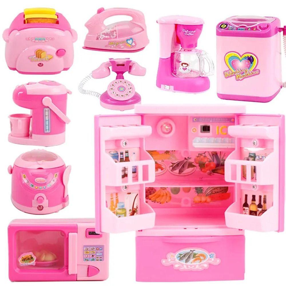 Coffee Machine Household Appliances Toys Toaster Blender Kitchen Toys Education Gifts