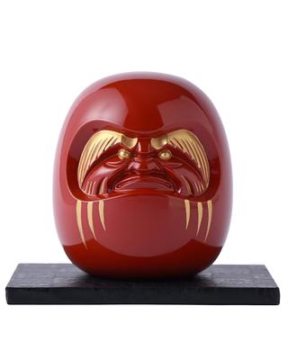 Красная фигурка Дарума Gingado от Энгаку Дайси, Медная посуда Такаока (Дарума РЕ)