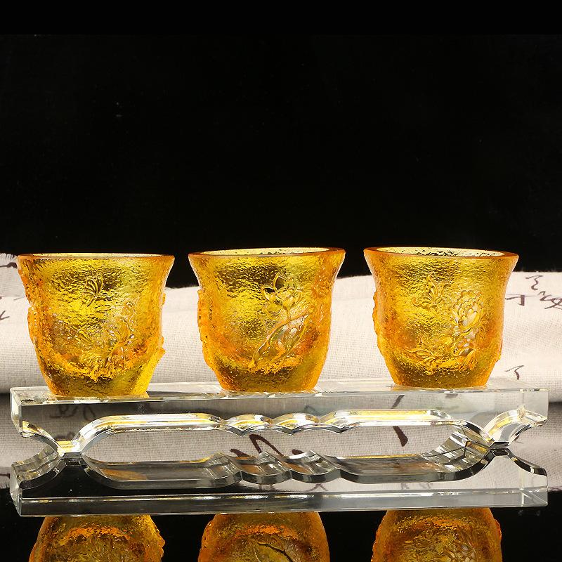 Water Purification Cup Pure Bottle Holy Water Cup Home Offering Buddha Front Water Cup Desktop Ornaments