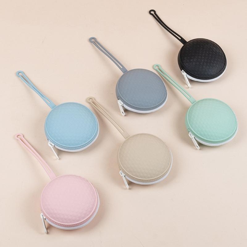 Travel Friendly Silicone Pacifier Holder Pacifier Organizers Comapct Keeps Pacifiers Clean for Families With Infants
