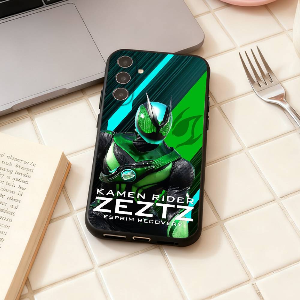 Чехол для телефона Аниме K-Kamen R-Rider ZeztzS Для Samsung Galaxy A73,A72,A71,A70,A53,A52,A51,Другие Мягкий Черный Корпус