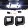 Pair Led License Plate Light 55078095Ae For Dodge Ram 1500 2500 3500 55077291Ad