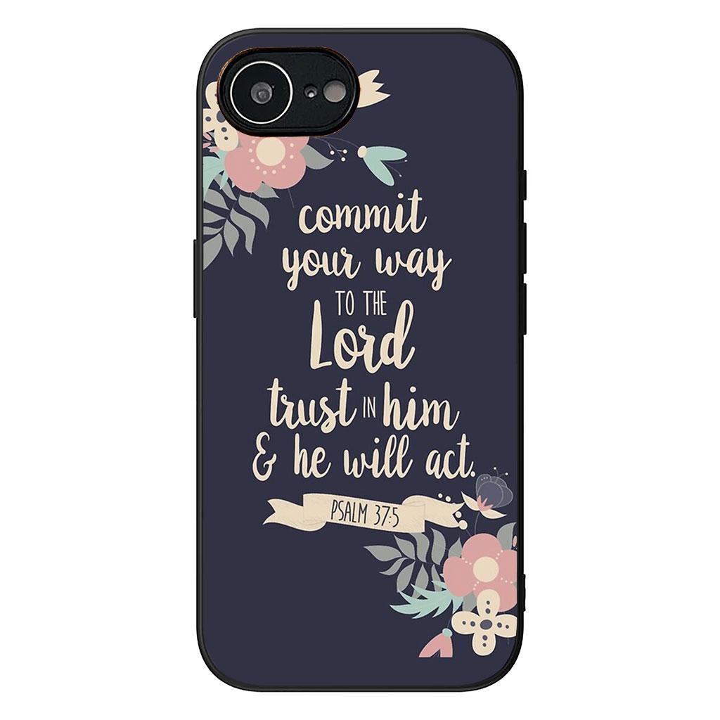 Jesus God Bible Verse Christian Phone Cover for Apple iPhone 16 15 14 Plus 13 12 Mini 17 Pro Max + ProMax 16E Air Case