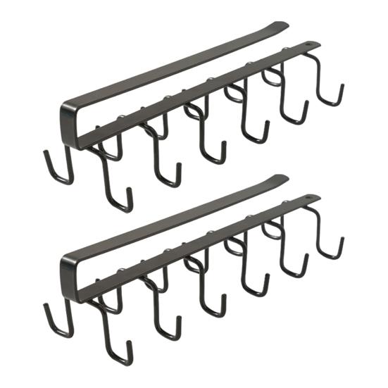 1/2 шт. Подставка для кухонной утвари Углеродистая сталь Вентилируемая конструкция Высокая грузоподъемность Подставка для утвари Подвесной органайзер для шкафа