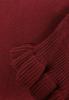 Sweter Z Falbankami - Bordowy Sweter Damski - M1257 R. Xl