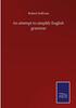 Книга An Attempt To Simplify English Grammar