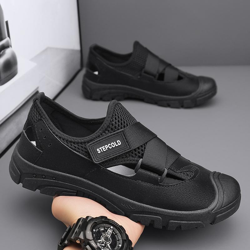 Дропшиппинг Новые сандалии Мужские Дышащие Повседневные Уличные Сандалии Мужские Летние Новые Римские Кроссовки Сандалии Мужские Повседневные Пляжные Туфли Мужские