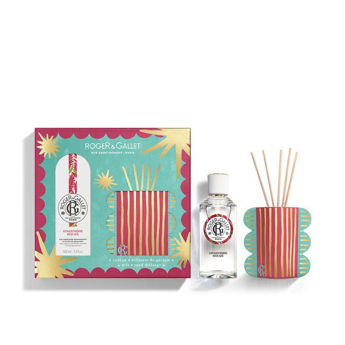 Coffret bien-être eau parfumée gingembre rouge 2 pièces
