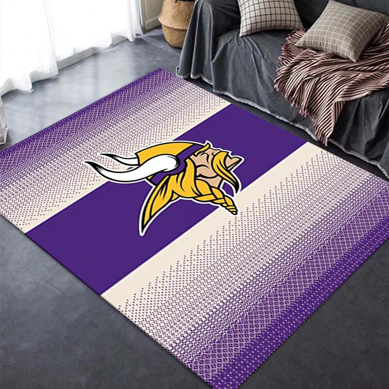 Minnesota Vikings Carpet Rug For Living Room Bedroom Home Sofa Decorationkids Play Nonslip Floor Mat