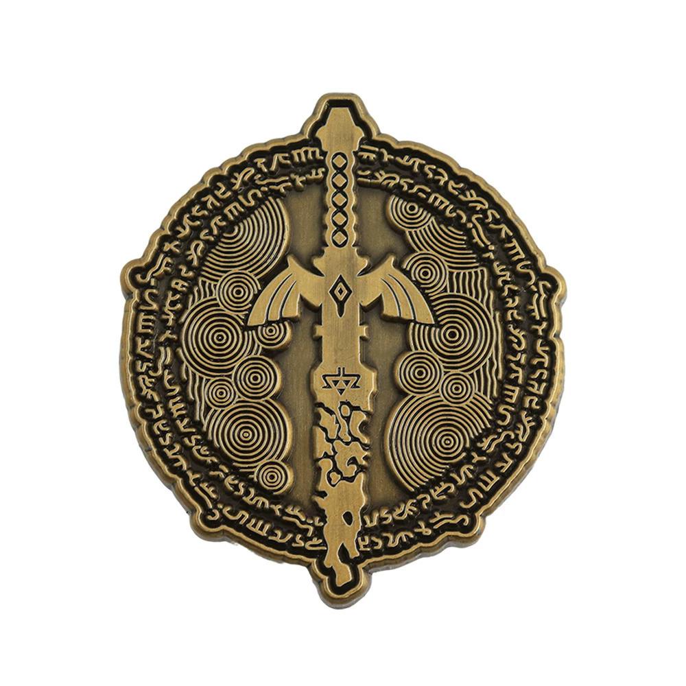 Эмалевые значки The Legend of Zelda Аниме Зельда Манга Броши для Женщин Мужчин Значки на Лацкан Значки на Рюкзак Одежду Аксессуары Подарки