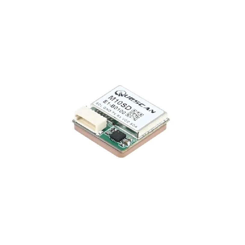 QUESCAN 18 мм Модуль GPS для дрона FPV M10 с компасом для RC самолета Betaflight Pixhawk ArduPilot INAV GPS Galileo GLONASS BeiDou