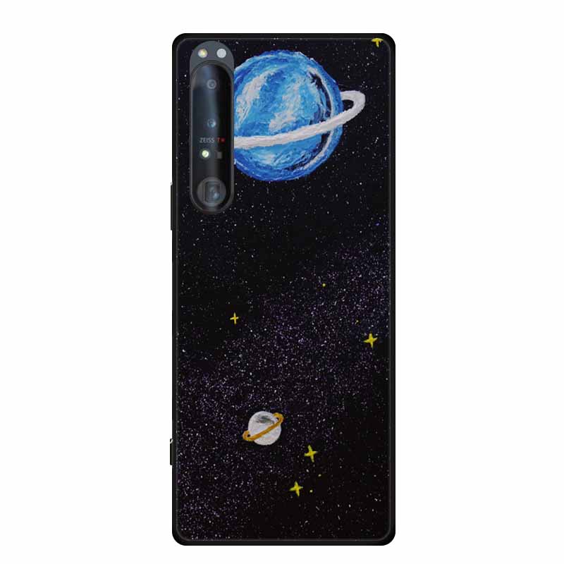 Крутой силиконовый чехол для Sony Xperia 1 V Чехол с принтом Модный мягкий задний чехол для Sony Xperia 1V Чехол Защитные мультяшные оболочки