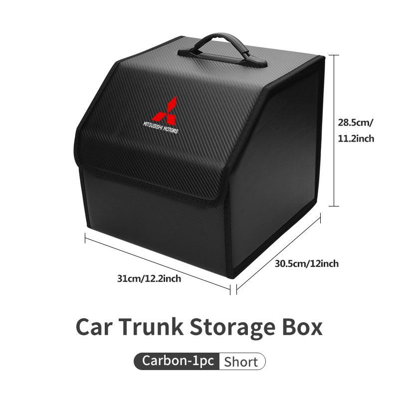 dnsh2 Car Storage Bag Foldable Travel Dustproof Organizer Box Trunk Tool Case For Mitsubishi Lancer ASX Pajero Mirage Attrage Xpander