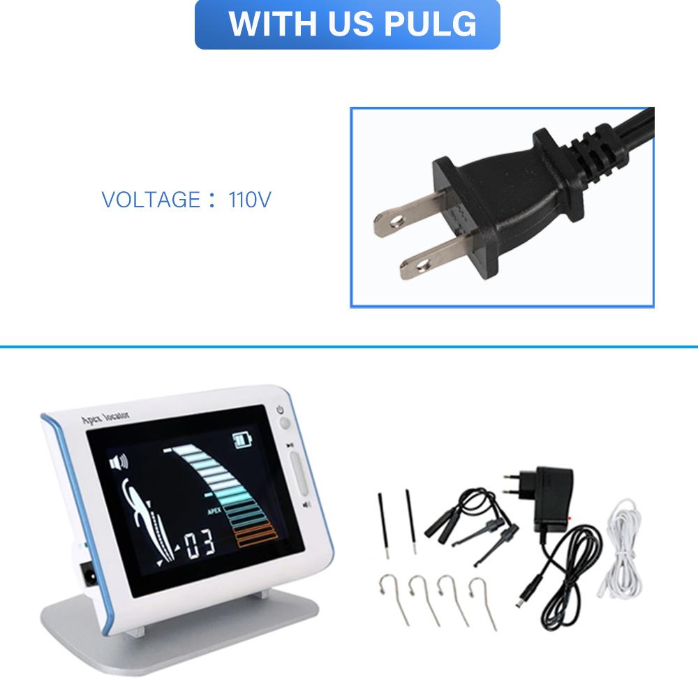 NICEDEN Dental Apex Locator – Endodontic Root Canal Meter with LED Display, Calibration & Measuring Accessories Included