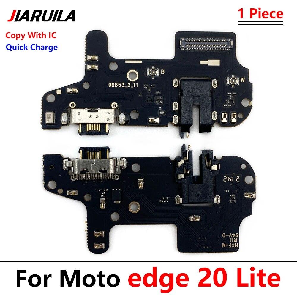 USB-порт для зарядки, гибкий разъем, детали для Moto G22 G71 E20 E40 G41 G60 G60S G51 5G G Stylus 2021 Power Edge 20 Lite