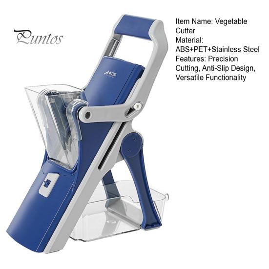 Регулируемый овощерезка-слайсер из нержавеющей стали с противоскользящей прокладкой, многофункциональный кухонный измельчитель, съемная конструкция для дома, ресторана, пекарни