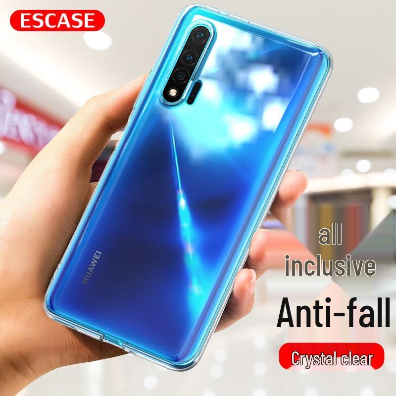 ESCASE Прозрачный противоударный чехол для телефона для серии Huawei Nova