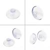 10 шт. Прозрачные ПВХ Присоски Сильные Вакуумные Присоски Пластиковые Чашки с Грибовидной Головкой Для Кухни Ванной Дверей Настенные Крючки