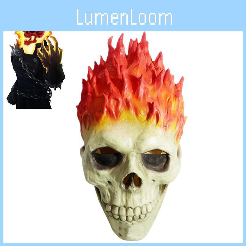 Хэллоуинский грим Маска Призрачного гонщика Череп Маска Бога машины Душа Война Маска машины