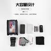 Large Capacity Waterproof Bicycle Saddle Bag With Touchscreen Phone Pocket Mountain Bike Cycling