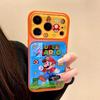 Электрический чехол для телефона Mario для iPhone 15/16 Pro/Max - Новый дизайн для девочек