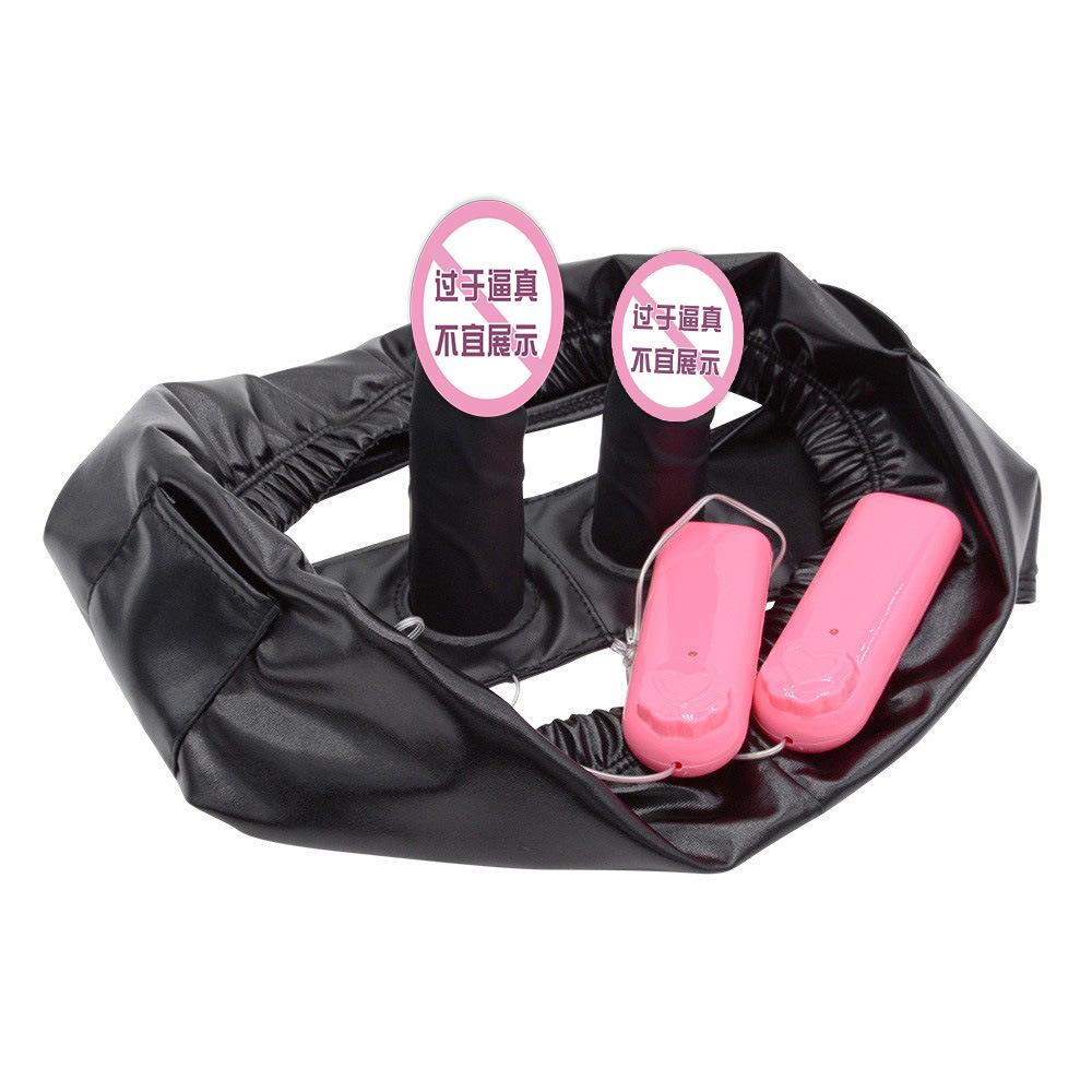 Сексуальное носимое поддельное нижнее белье для пениса женское носимое дилдо вибратор женская мастурбация анус игрушка