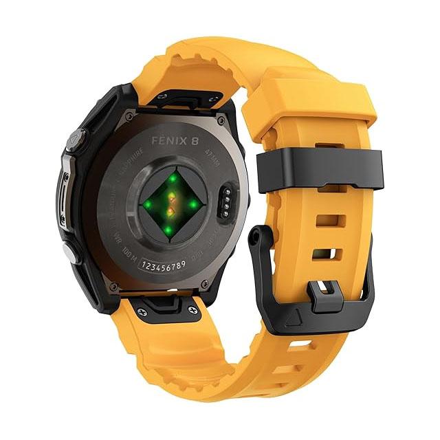 22 мм 26 мм Ремешок для Garmin Fenix 8 Ремешок/Fenix 6 7 5 E Vivoactive Силиконовый Спортивный браслет для часов correa для Garmin Forerunner Ремешок