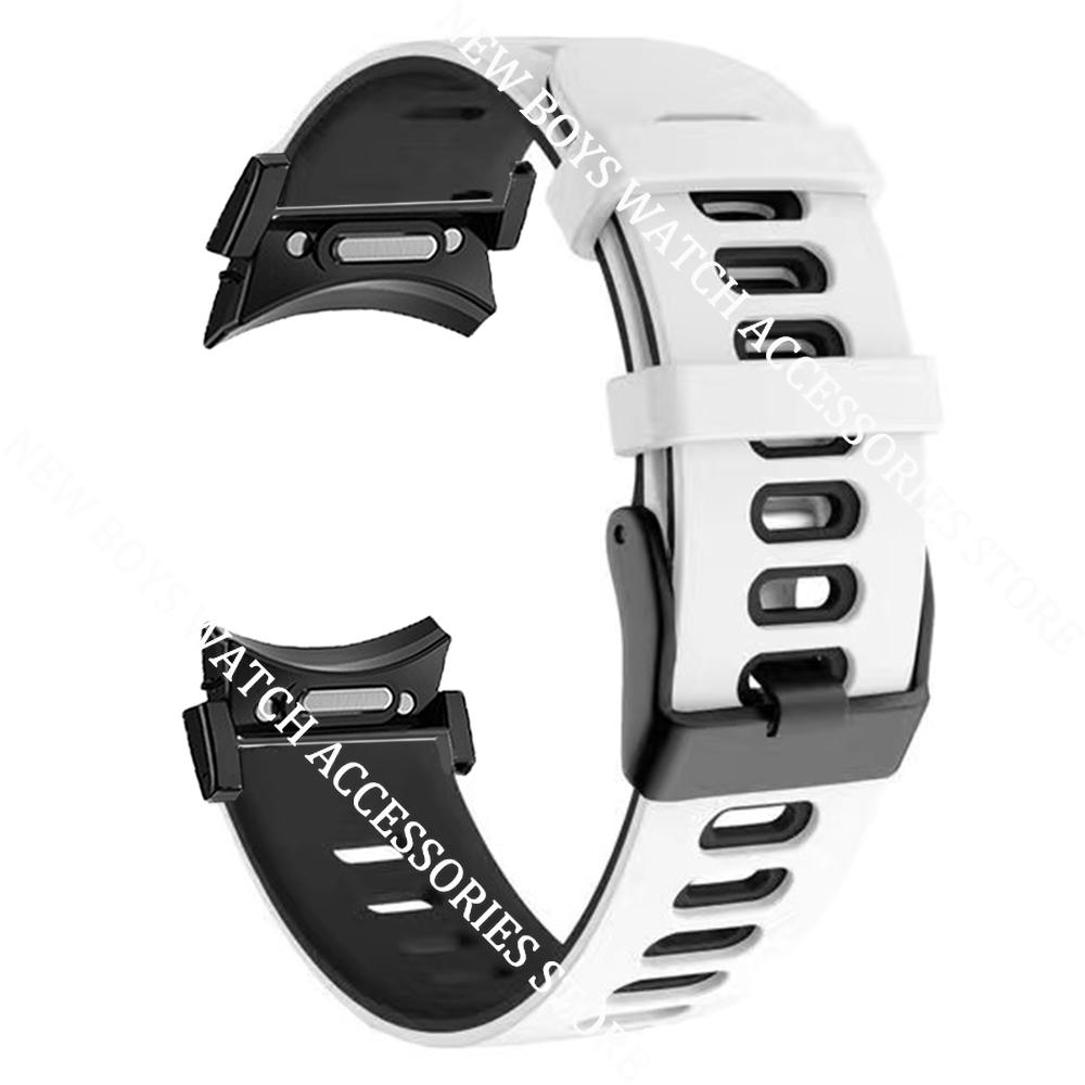 Силиконовый ремешок Quick Fit Correa для Samsung Galaxy Watch 4/6 Classic 47мм 43мм 4/5/6 40мм 44мм Браслет без зазоров Ремешок для часов