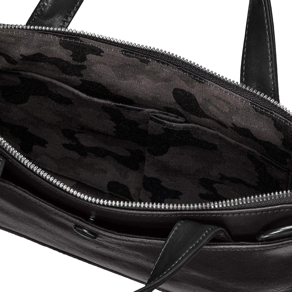 Driving Bag 2WAY Black X Brown [Solatina]