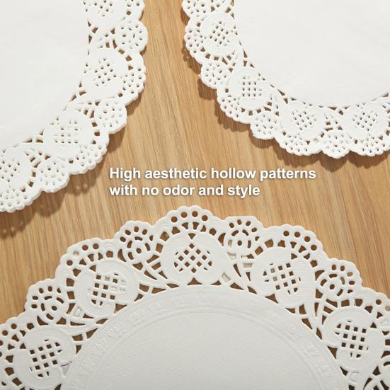 100 шт. бумага для выпечки, элегантный кружевной дизайн, впитывающая масло бумага, одноразовые вкладыши для выпечки, домашняя кухня