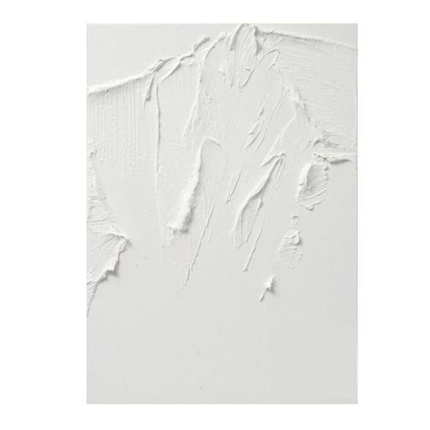 Black and White Texture Minimalist Canvas Decoration Poster Advanced Handmade Abstract Oil Painting Wall Art Living Room Bedroom