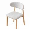 C-shaped Dining Chair Cover Split Type Chair Dust Protector New Armless Chair Cover  Home Decor