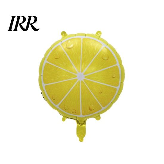 Bridal Shower Lemon Decor 10 Pcs Balloons, Summer Yellow Fruit Foil Balloons for Slice Balloon Themed Birthday Party Supplies, Vacation
