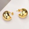 Минималистичные стильные персонализированные серьги в европейском стиле, нишевые и модные серьги