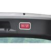 For 2016-21 Mercedes-Benz GLC Steel Silver Tailgate Rear Door Handle Frame Trim