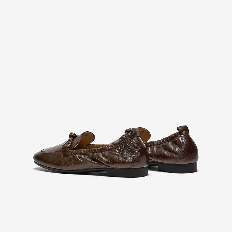 Женские мокасины Bata из овчины, мягкая подошва, без шнуровки