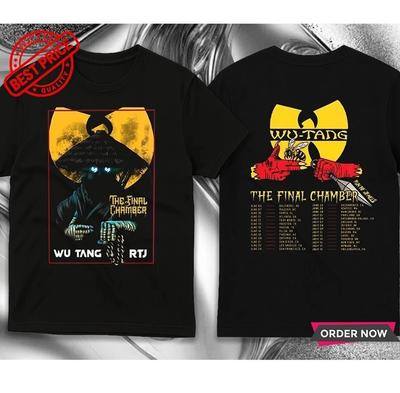 ГОРЯЧАЯ НОВИНКА!!! Клан Последняя Палата Wu Tang Навсегда Тур 2025 Футболка Унисекс Футболка