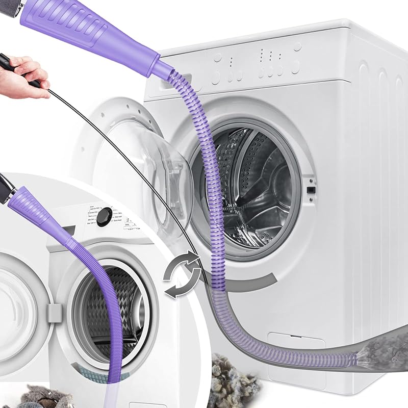 Sealegend 2 шт. Набор для чистки вентиляционного отверстия сушилки Насадка-пылесос для ворса сушилки, Инструменты для удаления ворса для чистки вентиляционного отверстия сушилки 2 шланга для ремонта дома