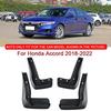 Подходит для Honda Accord 2016- Стайлинг автомобиля ABS Автомобильные грязезащитные щитки Брызговики Грязеуловители Брызговики Переднее Заднее Крыло Автоаксессуары