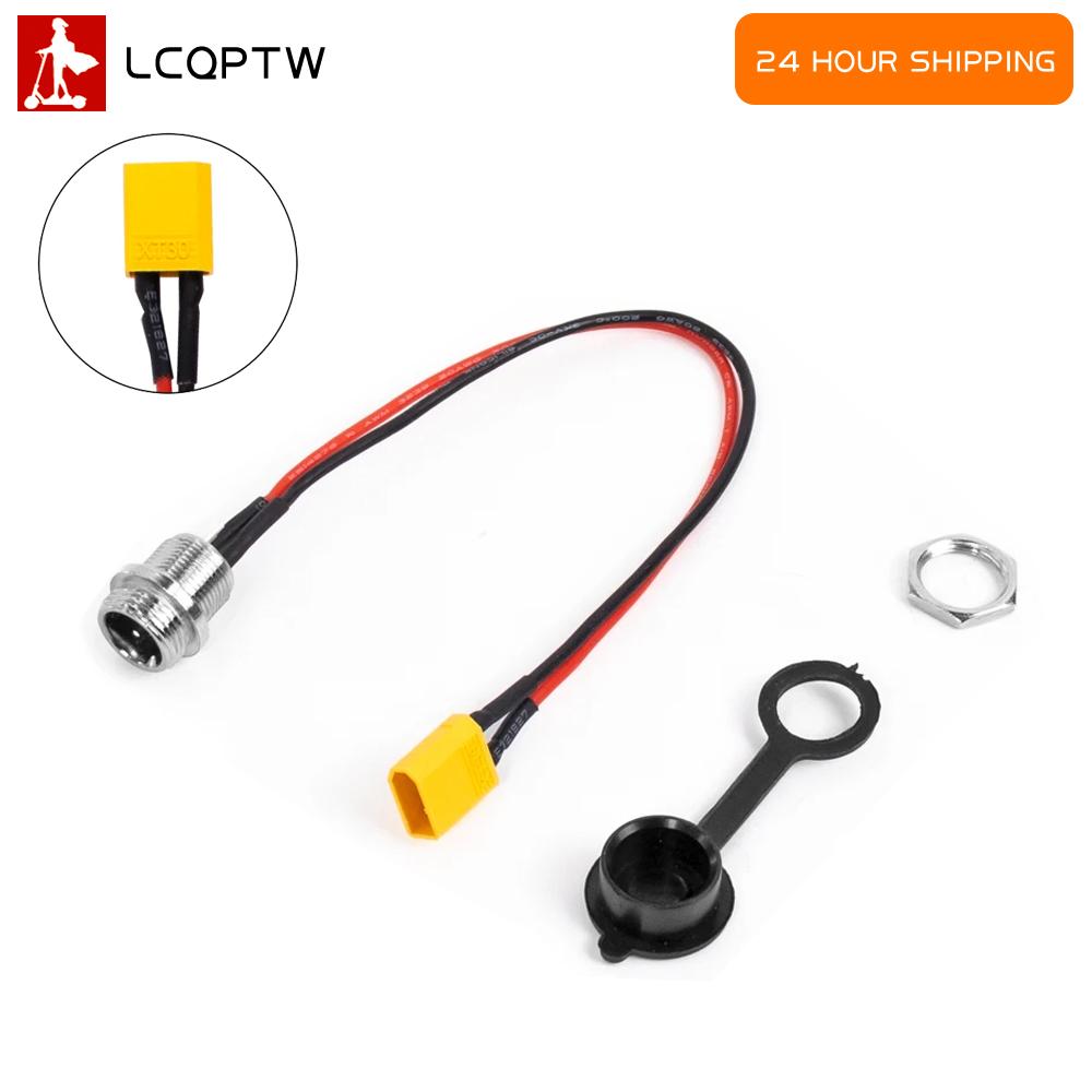 GX16 3Pin Charging Port for VSETT 8 8+ 9 9+ 10+ for ZERO 8 9 10 8X 10X 11X Speedual Electric Scooter XT60 XT30 Socket Plug Parts