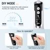 Portable Oral Irrigator USB Rechargeable Water Flosser Dental Water Jet 330ML Water Tank IPX7 Waterproof Teeth Cleaner