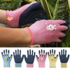 13 Needles Kids Work Gloves Cartoon Animal Gardening Glove Tool Protective Mittens Unisex