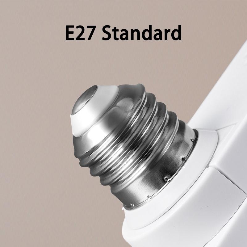 2 шт. Светодиодная лента Лампа Супер Яркая E27 18 Вт/24 Вт Патрон Потолочное освещение 6500K AC85-265V Дневной свет Люстра Освещение спальни Инструменты