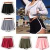 Women Summer Casual Sports Shorts Cotton Casual Loose Elastic Waist