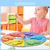 Magnetic Shape Color Matching Fishing Game For Kids Educational Wooden Toy