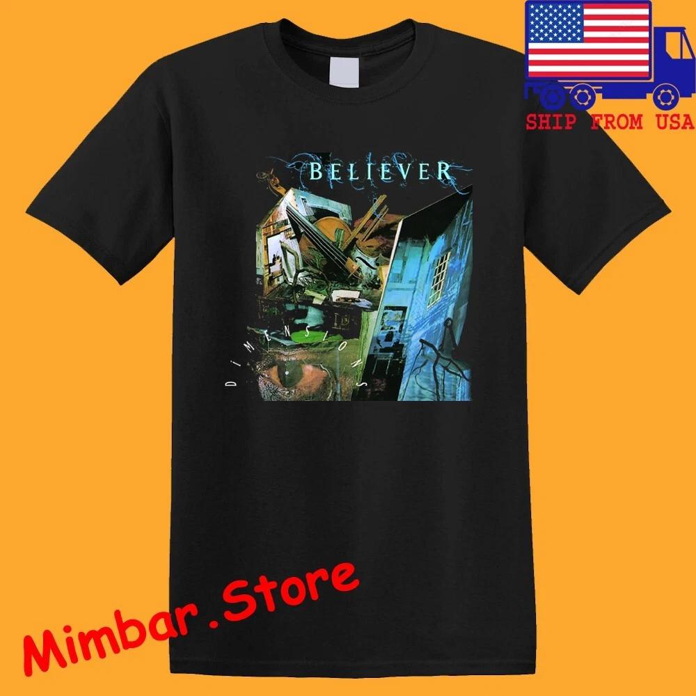 Believer Dimensions Men's Black Size S-5XL
