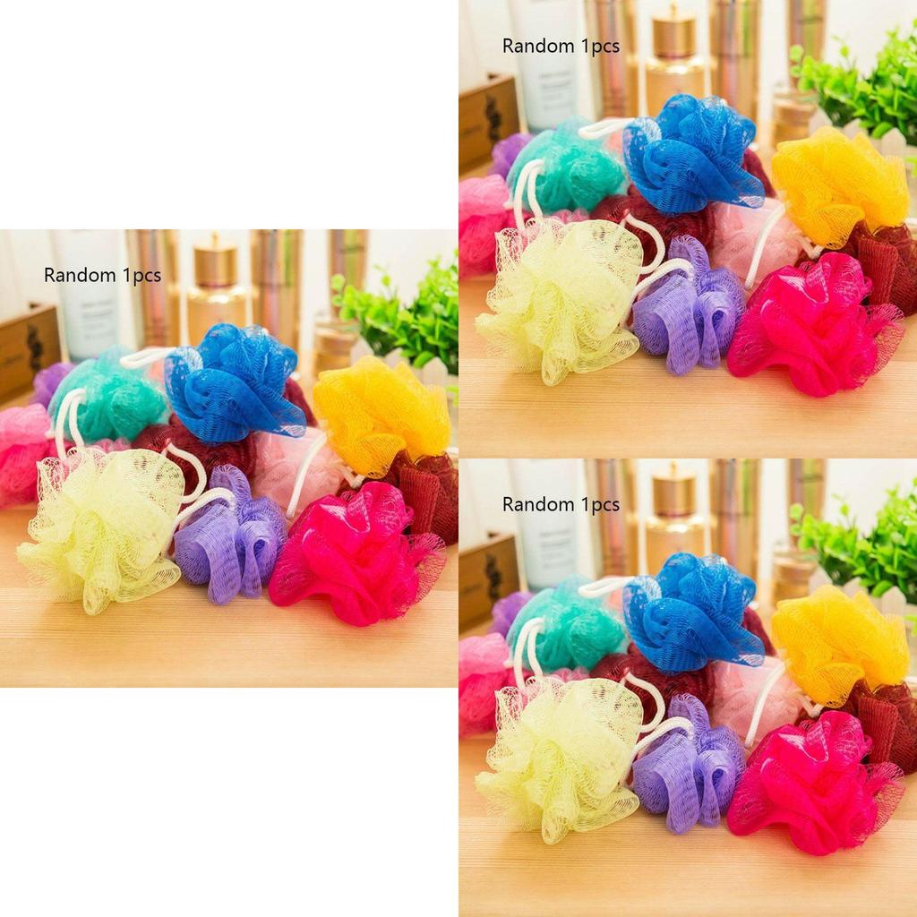 Роскошная мягкая мочалка для тела Bathsite Cleaning Mesh Shower для нежного отшелушивания