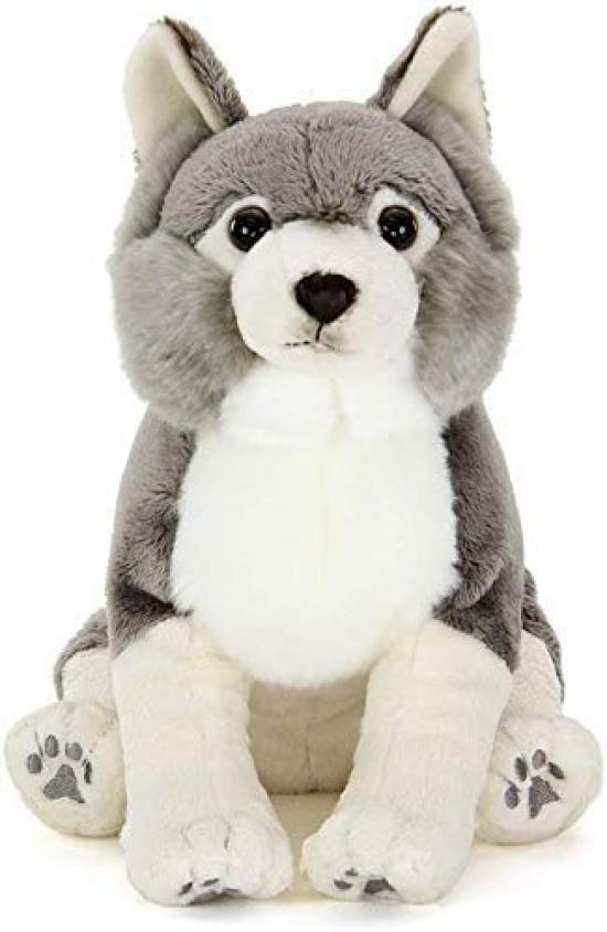 Colorata Wolf Plush Toy (ParentRealistic Animal FamilySoft Touch) Realistic Animal Toy Doll Gift Present Birthday (Twice Checked) Christmas
