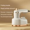 Portable Handheld Travel Steam Iron Foldable Fast Heating Electric Heat Press Garment Small Hanging Ironing Machine for Dormitory Clothes